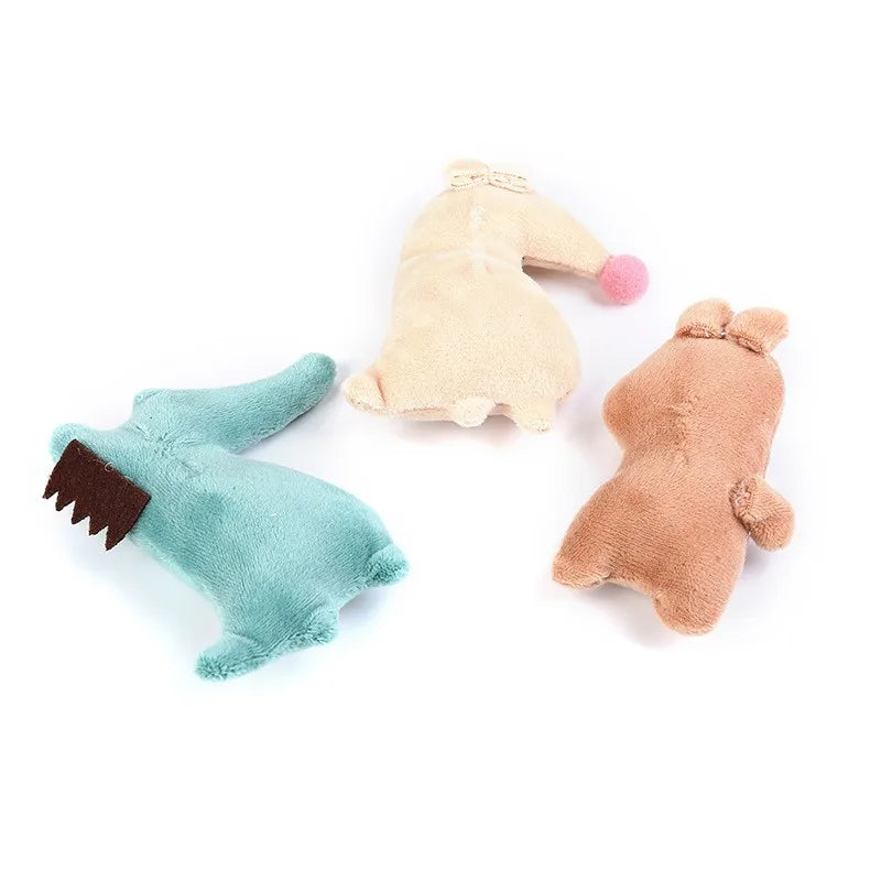 Kattenspeelgoed Catnip – Zachte Pluche Dierenvorm voor Katten