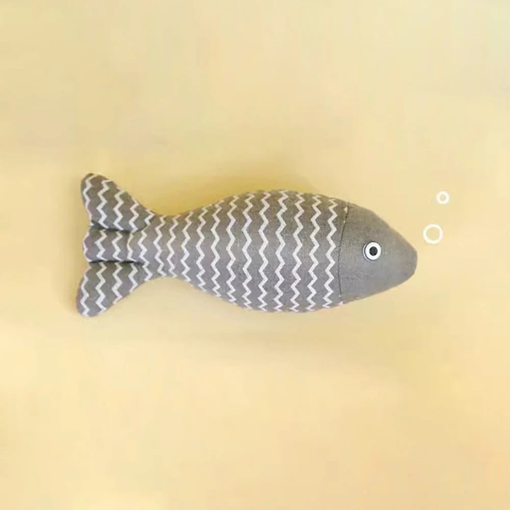Vis Speeltje voor Katten – Catnip Interactief Krab- en Fidget Speelgoed