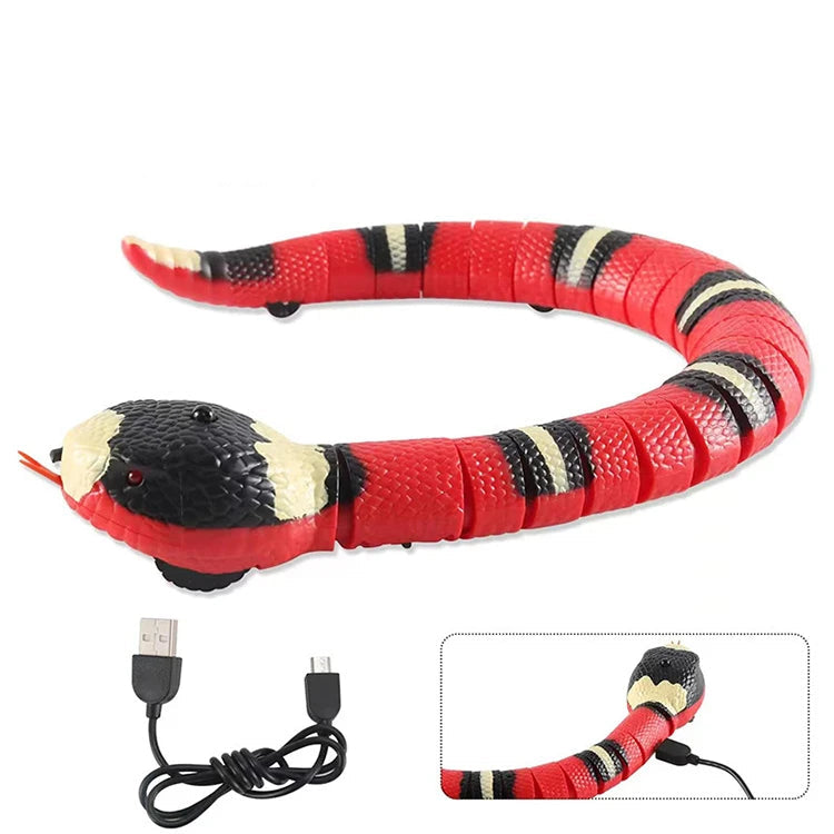 Automatisch interactief slangenspeeltje (USB-oplaadfunctie)