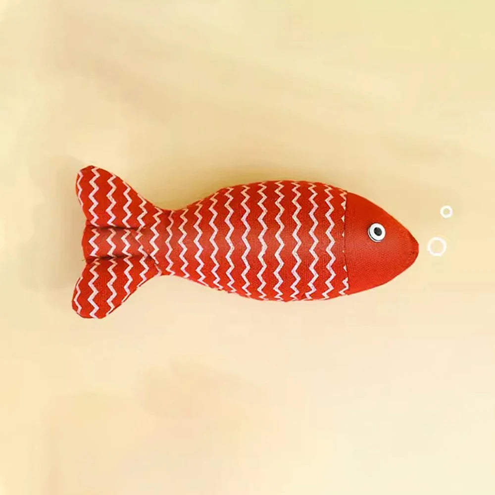Vis Speeltje voor Katten – Catnip Interactief Krab- en Fidget Speelgoed