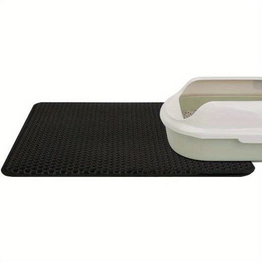 Waterdichte Kattenbakmat, Dubbele Laag met Antislip Onderkant, Wasbaar en Lekvrij